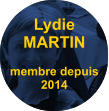 Lydie MARTIN  membre depuis 2014