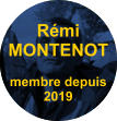 Rémi MONTENOT  membre depuis 2019